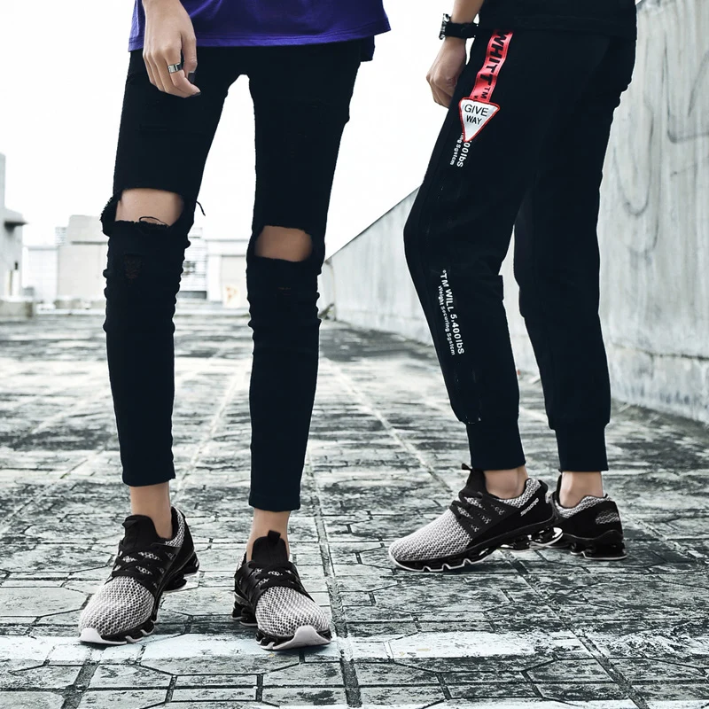 UPUPER дышащие мужские кроссовки весна Уличная обувь Мужская Удобная