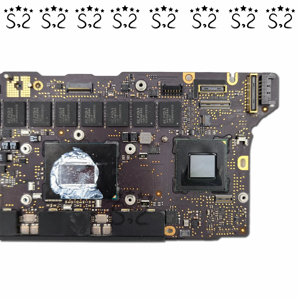 Оригинальная материнская плата 820-3462-A для Macbook Pro Retina 13 3 дюйма A1425 i5 2 5 ГГц 8 Гб 2012-2013