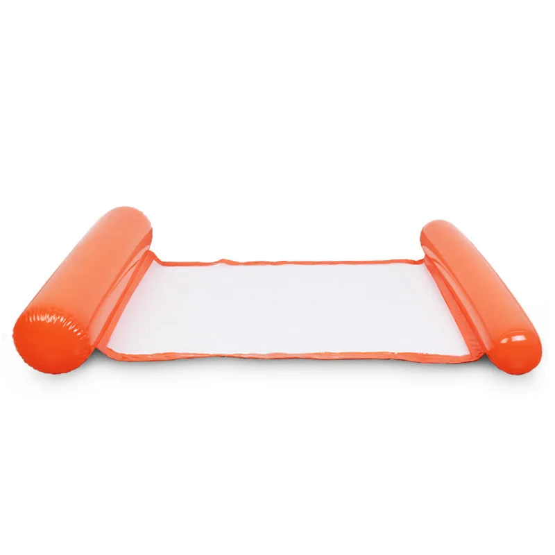 

Hot Floating Water Hammock Float Lounger Floating Toys Inflatable Floating Bed Chair Swimming Pool Foldable Inflatable Hammock