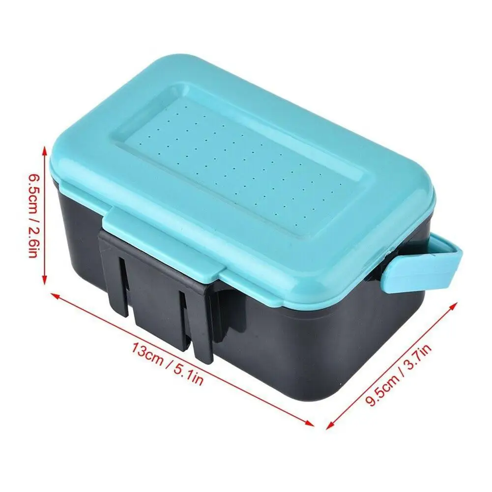 

Fishing Baits Earthworm Box Worm Lure Storage Case Fishing Tackle Bait Redworm Box Box G0E7