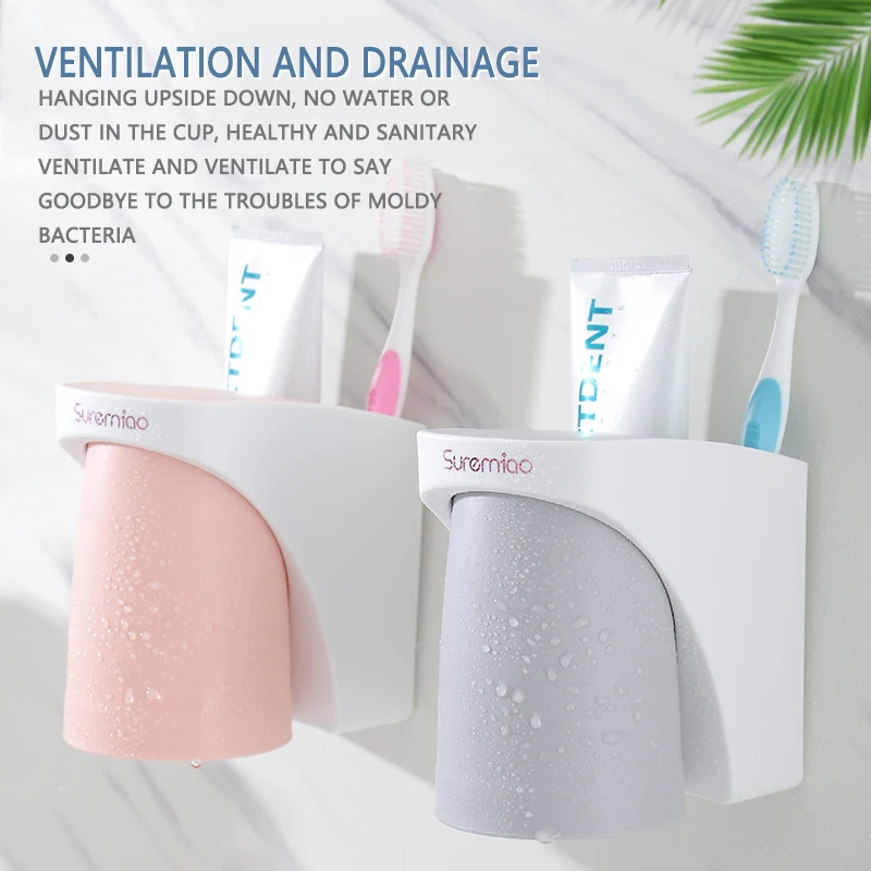 Держатель для зубной щетки на магнитной присоске | Дом и сад