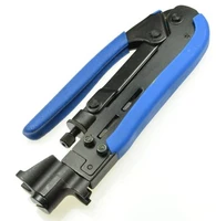 hot sale 1pc pliers for rg6 rg11 rg59 coaxial cable crimper compression tool for f connector catv satellite tools