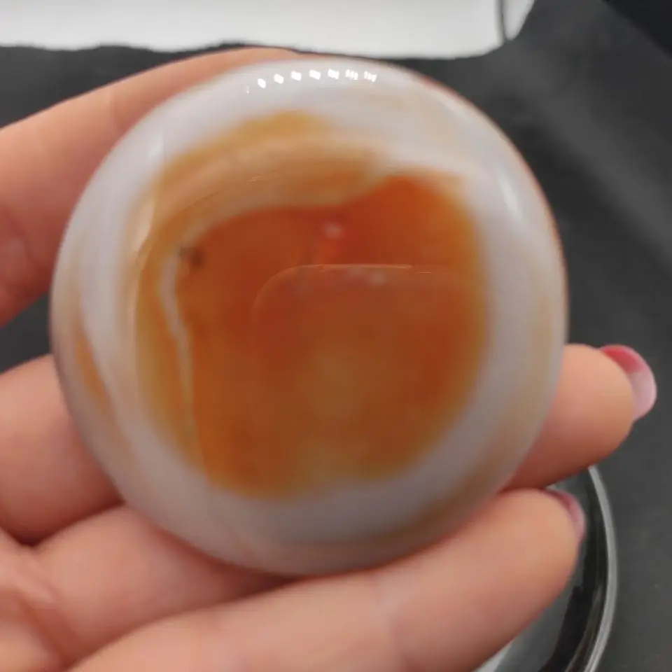 1 шт. натуральные опущенные камни и минералы sardonyx ладонный Агат лечебные