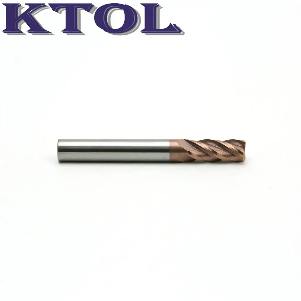 Набор инструментов HRC55 твердосплавные спиральные фрезы из вольфрама с 4