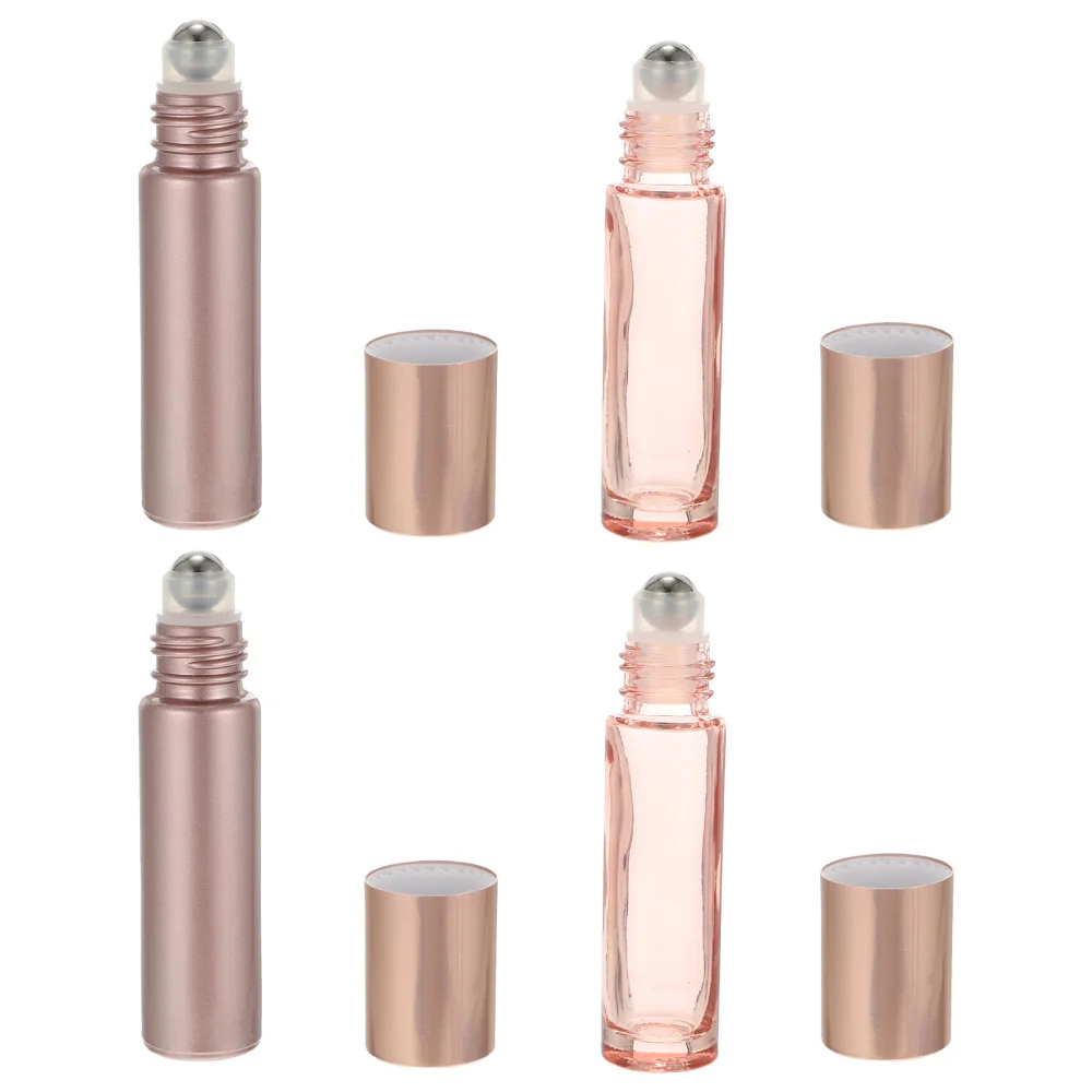 

12Pcs 10ml Essential Oil Aromatherapy Glass Roller Bottles Container Dispenser