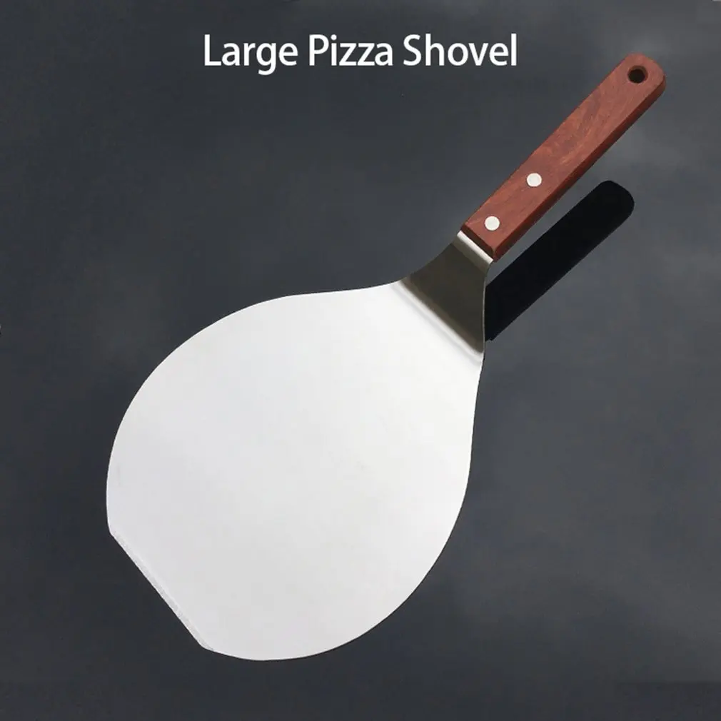 

Pizza Shovel Pizza Spatula With Wooden Handle Stainless Steel Pizza Shovel Baking Tool Baking Tool For Baking