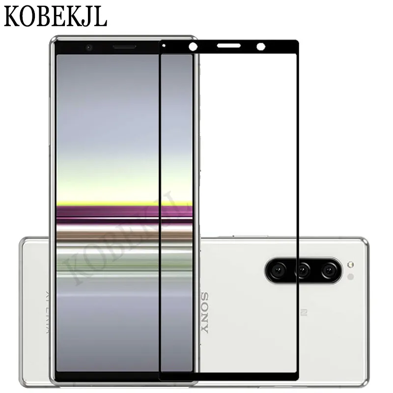 For Sony Xperia 5 Tempered Glass Screen Protector Xperia5 J8210 J8270 J9210 Sony5 Full Coverage Protective Film 9H | Мобильные