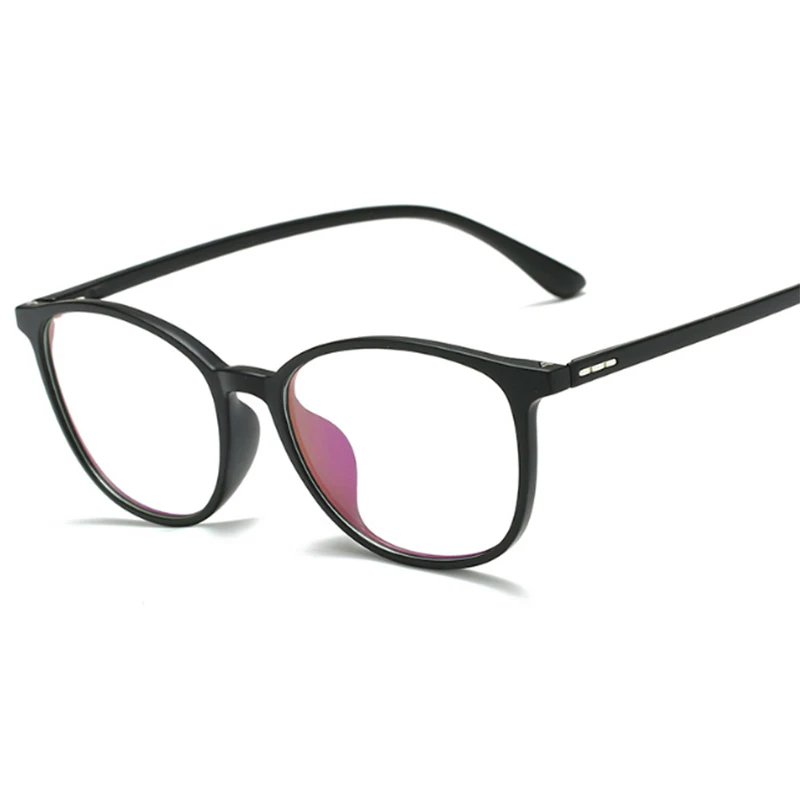 Сверхлегкий TR90 кадр очки по рецепту Для мужчин женщин унисекс Винтаж Овальный