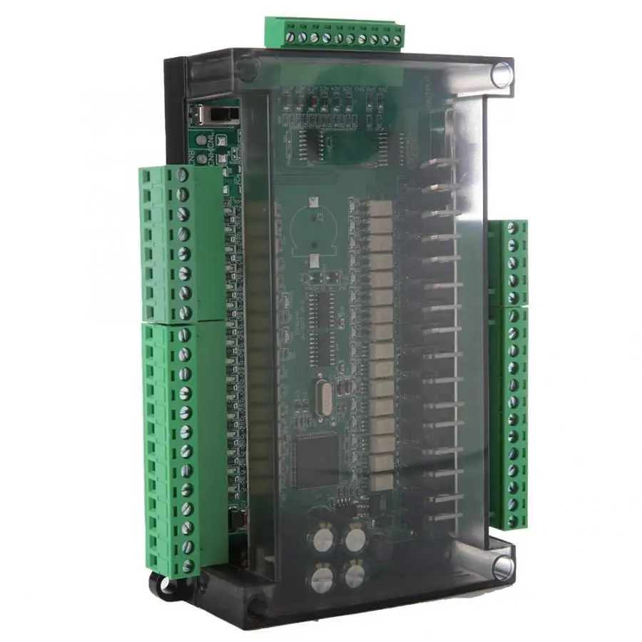 Motor Regulator Programmable Logic Controller Industrial Control Board FX3U-32MT High Speed 16 Input Output 24V 1A | Обустройство