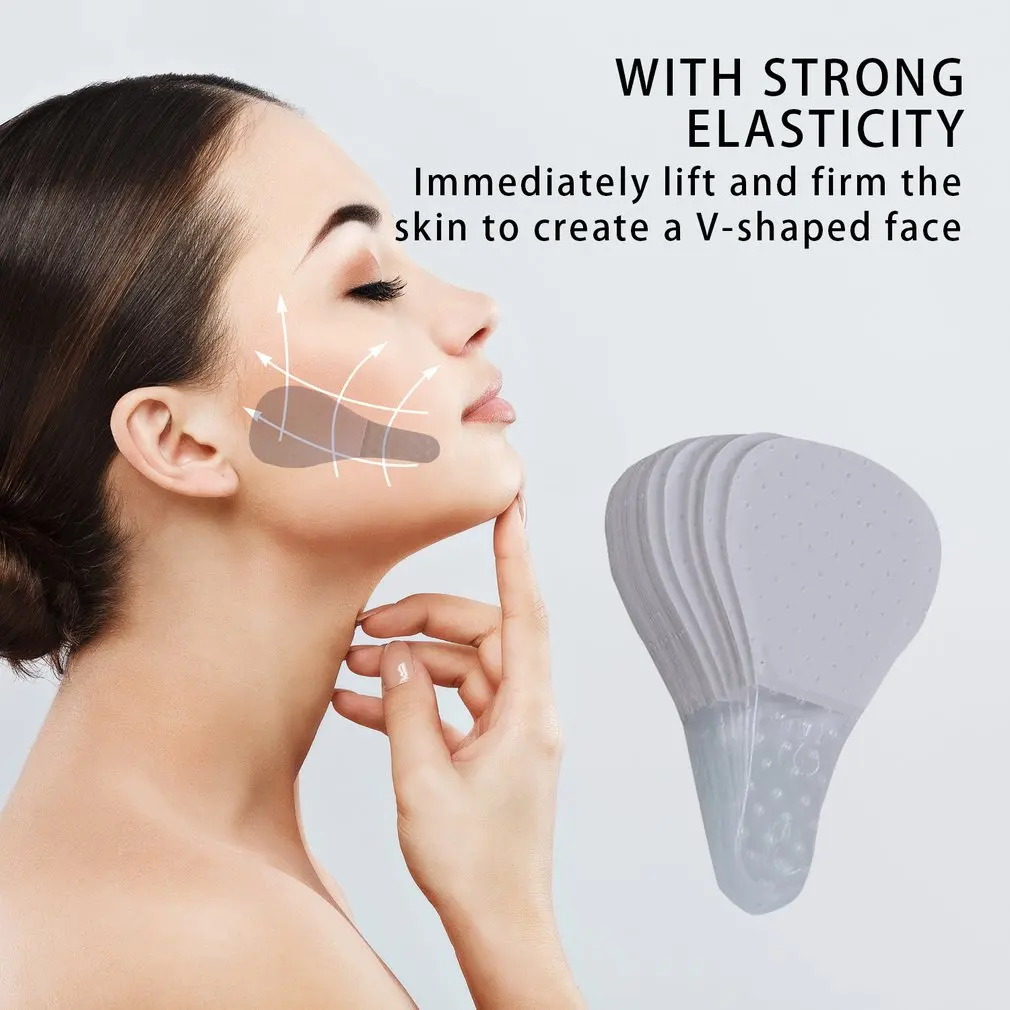 

40pcs Invisible Face Sticker Skin V-Shape Face Lifting Tape Thin Face Sticker Face Anti Wrinkle Relaxation Sticker beauty health
