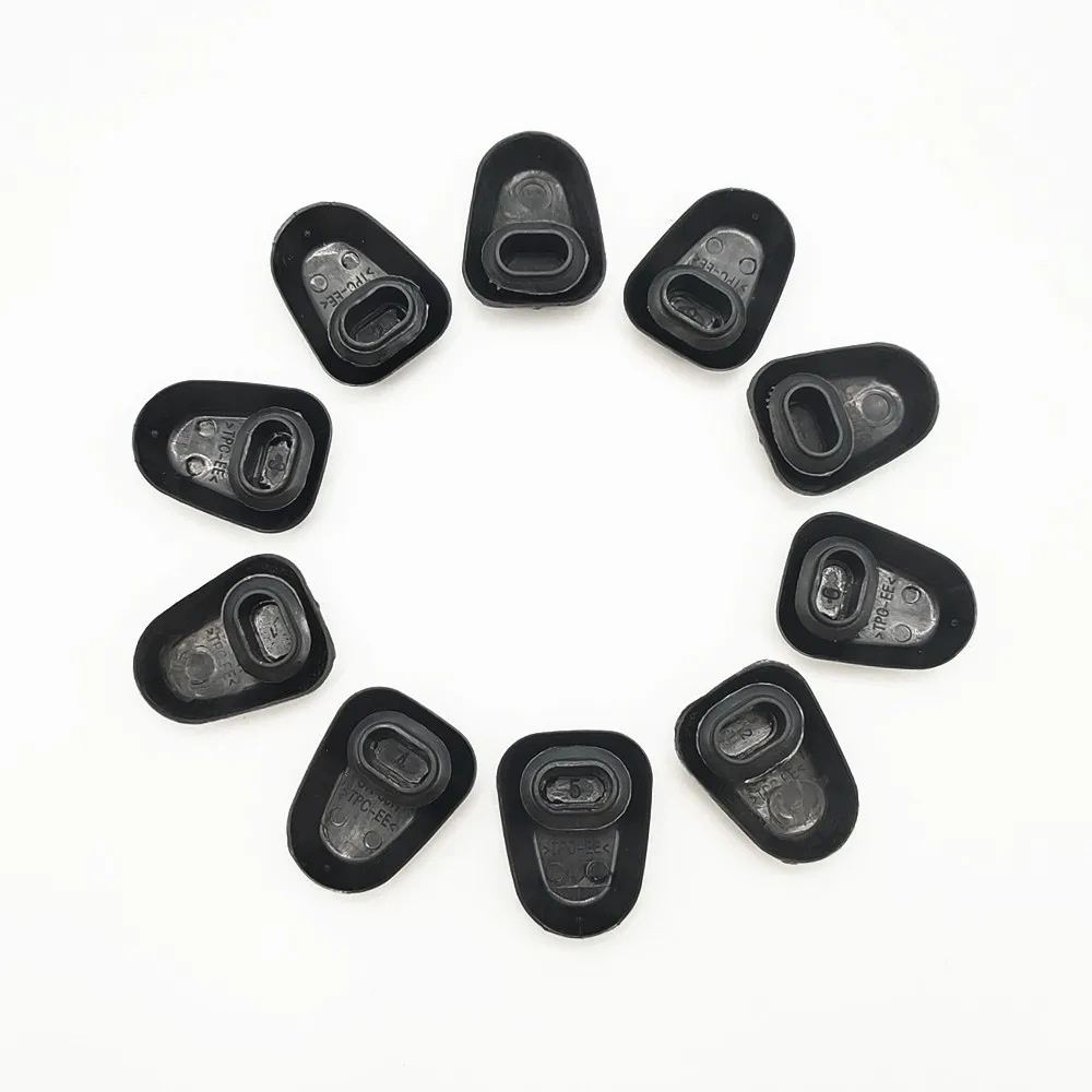 10 шт. автомобильные аксессуары резиновая крышка для двери 5N0 837 111 5N0837111 для Jetta Polo Golf Passat Tiguan UP Octavia Fabia Sharan Amarok