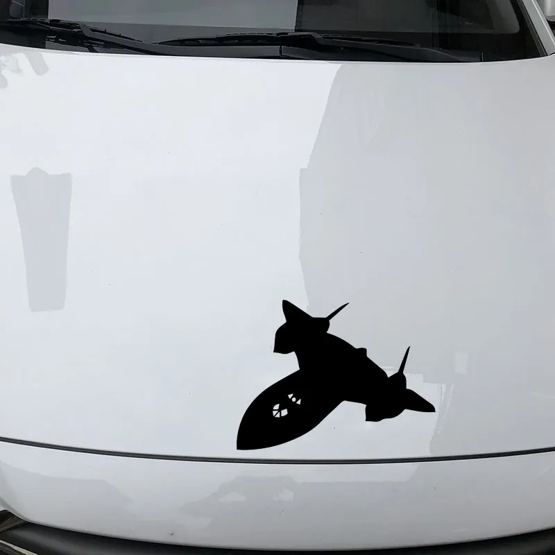 YJZT x 12 см самолёт креативные автомобильные наклейки заднего фонаря для