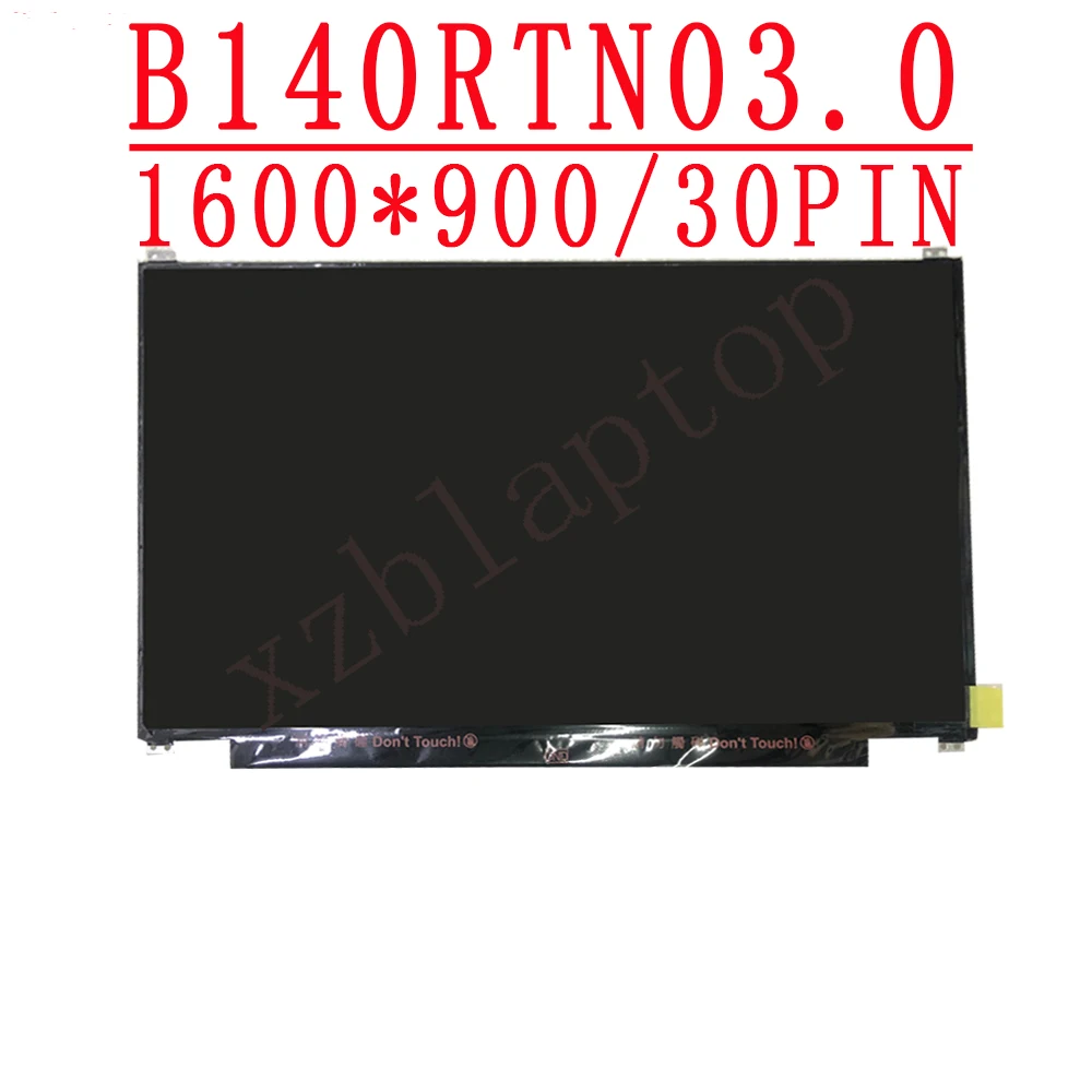 b140rtn03 0 14 0 inch1600900 edp 30pin screen for thinkpad t440 t450s s3 s431 s440 x1 carbon pn sd10a09762 fru 04x3927 free global shipping