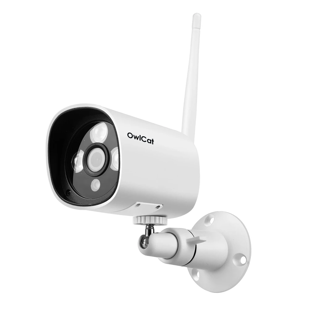 IP камера OwlCat HD 2 МП для системы видеонаблюдения со встроенным микрофоном и