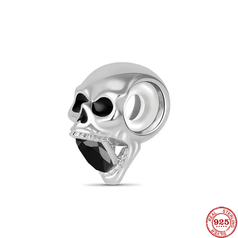 S925 енот колесо обозрения кролик Дьявол Сердце подходит для SilverPandora оригинальный