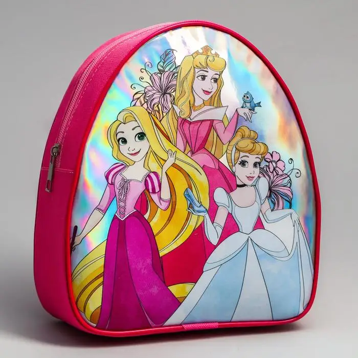 Рюкзак детский через плечо Принцессы: Рапунцель Аврора Золушка рюкз |