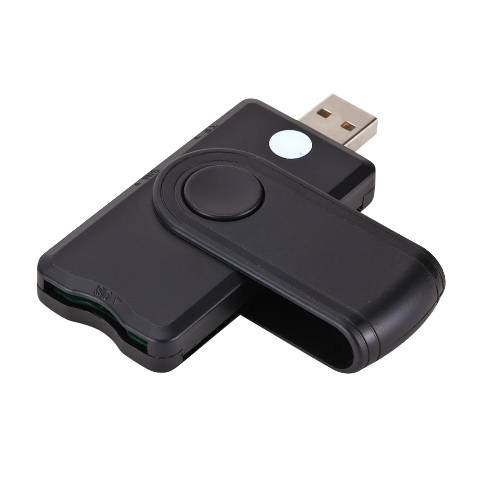 USB2.0 считыватель смарт-карт TF/SD SIM Card Reader банковская карта ID карт EMV адаптер для