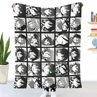 kokichi manga collection throw blanket adult fashion quilts home office washable duvet casual all season living sherpa blanket