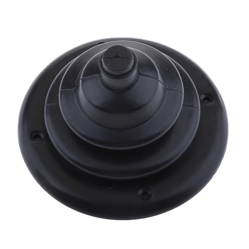 

3x100mm 4 inch Rigging and Cable Boot for Boats - Rigging Hole Cover Black