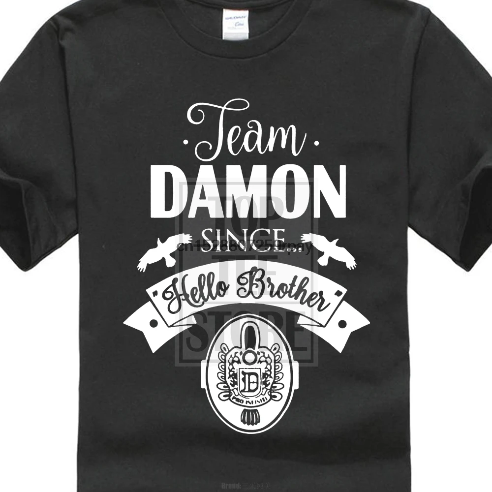 Лидер продаж Мужская футболка высокого качества с 3D принтом команды Деймона