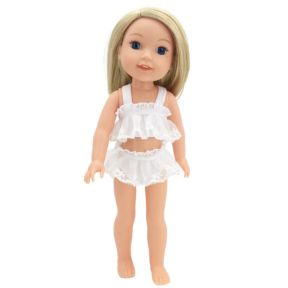 Модная Кукла Детская одежда Купальники для 14 5 дюймовых Wellie Wishers Нэнси