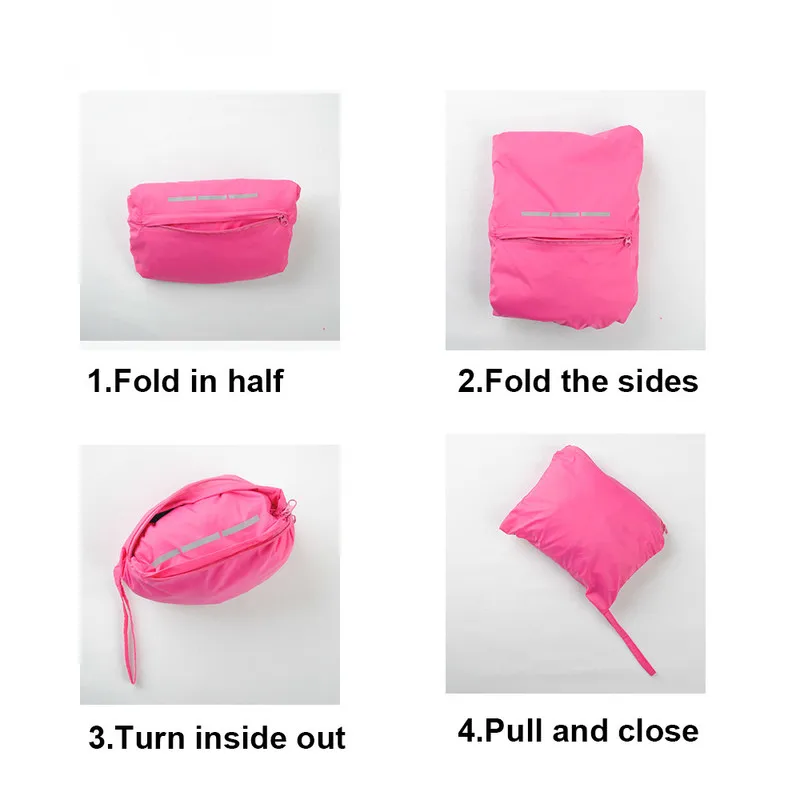 

Women's Bicycles 2020 Women Rain Cycling Jacket Reflective Raincoat Wind Light Breathable Windbreaker Reflective Windbreaker