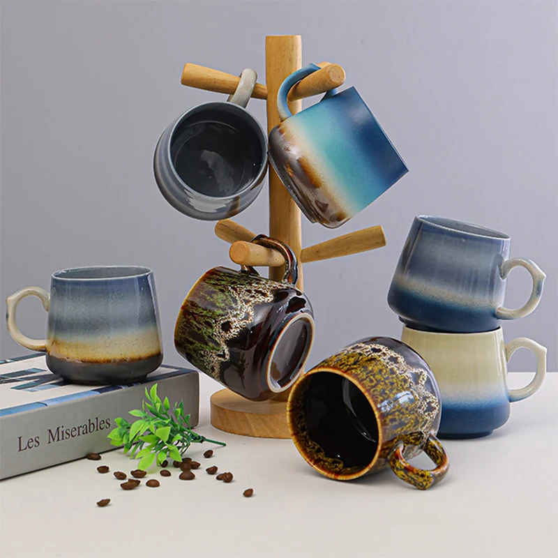 Креативные керамические кофейные кружки большие чашки персонализированные
