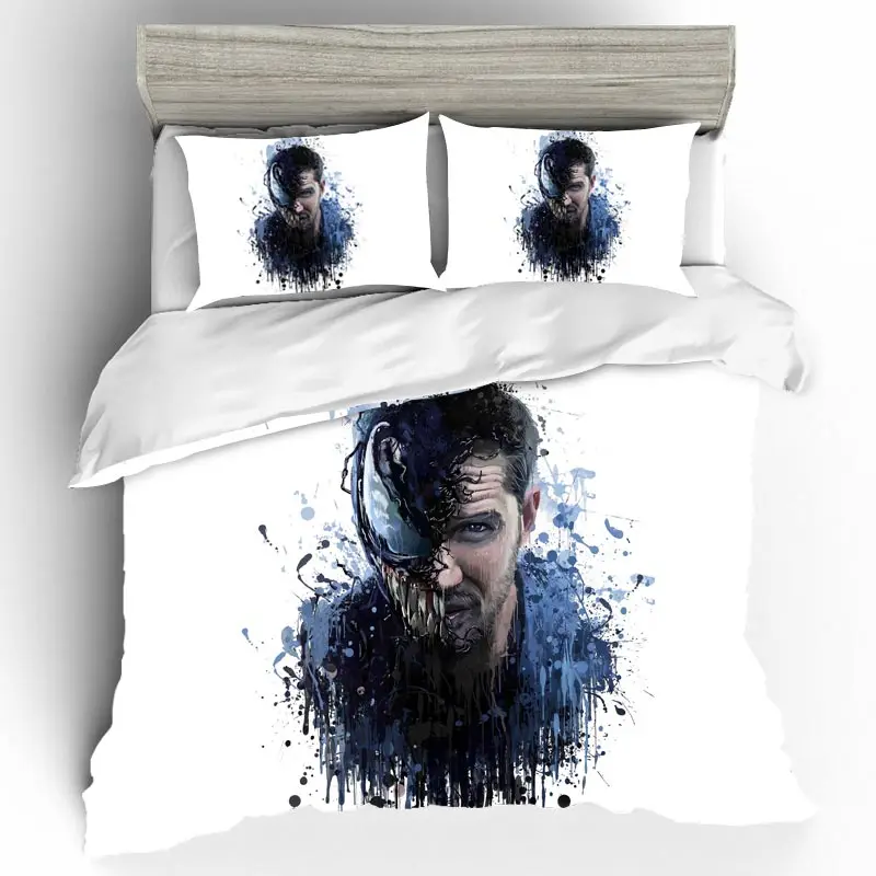 DQ0430 Домашний текстиль постельное белье Venom Ropa De Cama свадебный подарок Sabanas 3d комплект постельного белья королевского размера Lencol Cama Casal Cat постельное белье поплин - Цвет: DQ0430