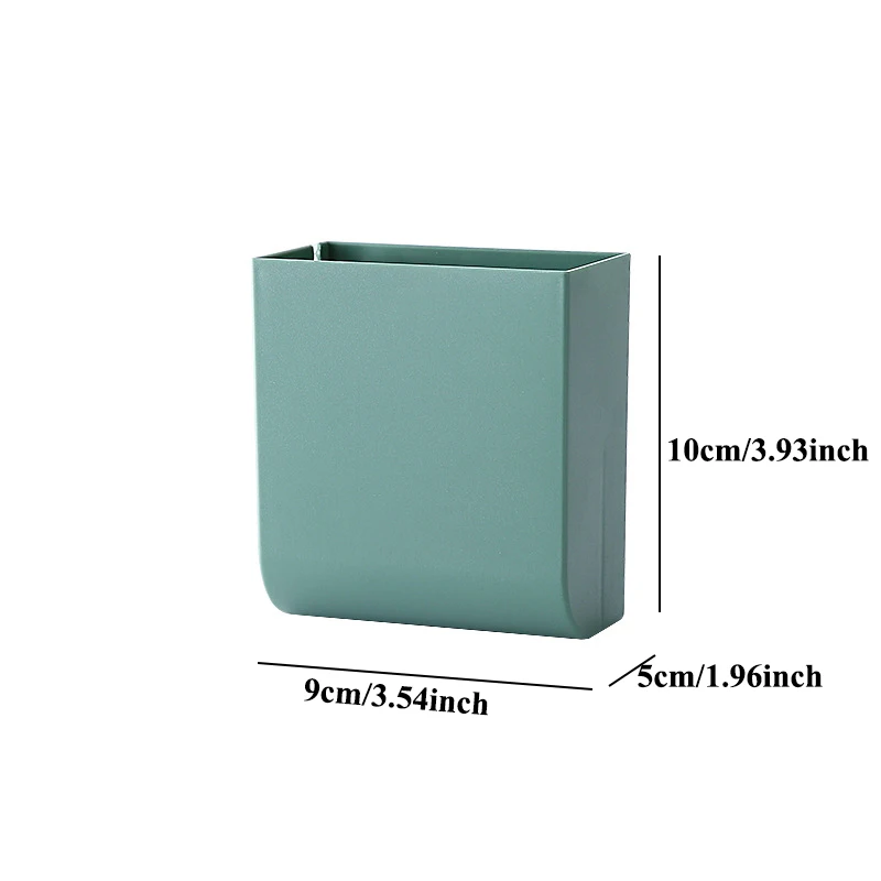 

Wall Mounted Organizer Storage Box Remote Control Case For Air Conditioner TV Mobile Phone Plug Holder Stand Container Dropship