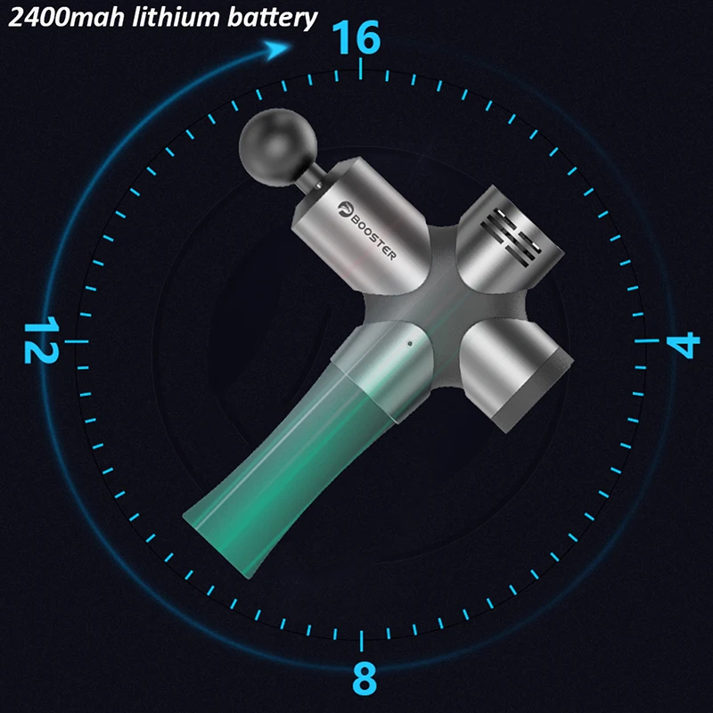Дропшиппинг Booster Pro3 новейший терагун глубокий массажер для мышечного стимулятора массажный пистолет для расслабления для лечения ткани с низким уровнем шума 24 В