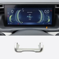 abs matte car dashboard frame decoration cover trim sticker car styling for hyundai tucson 2021 2022 accessories 1pcs