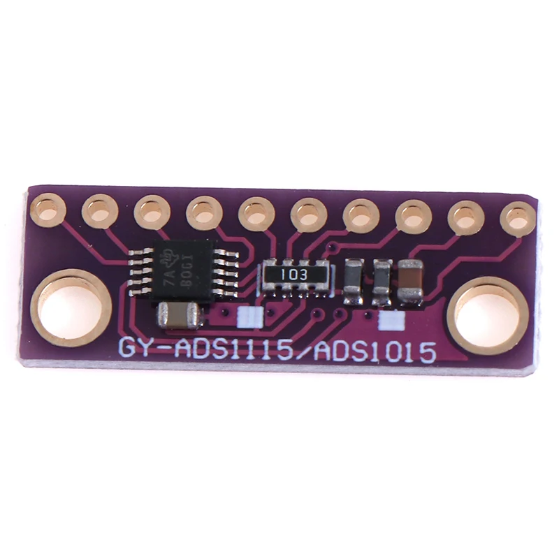 I2C ADS1115 16 бит АЦП 4 канала модуль усилителя с программируемый усилитель 2 0 V до 5