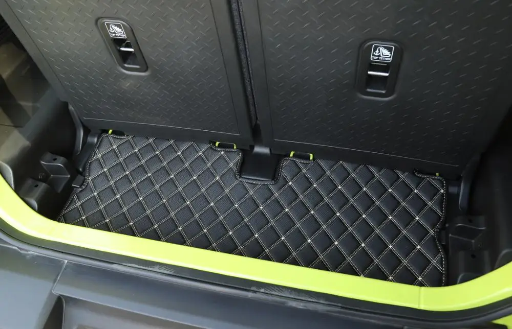 

Trunk Cargo Liner for Suzuki Jimny 2019 2020 JB74 Tail Box Cushion Floor Mat Pad Protection Waterproof Leather Car Accessory