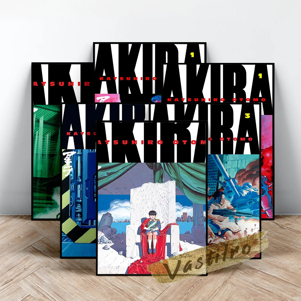 

Japanese Manga Akira Poster, Animated Film Wall Art, Japan Comic Character Wall Picture, Akira Anime Art Prints, Kids Room Decor