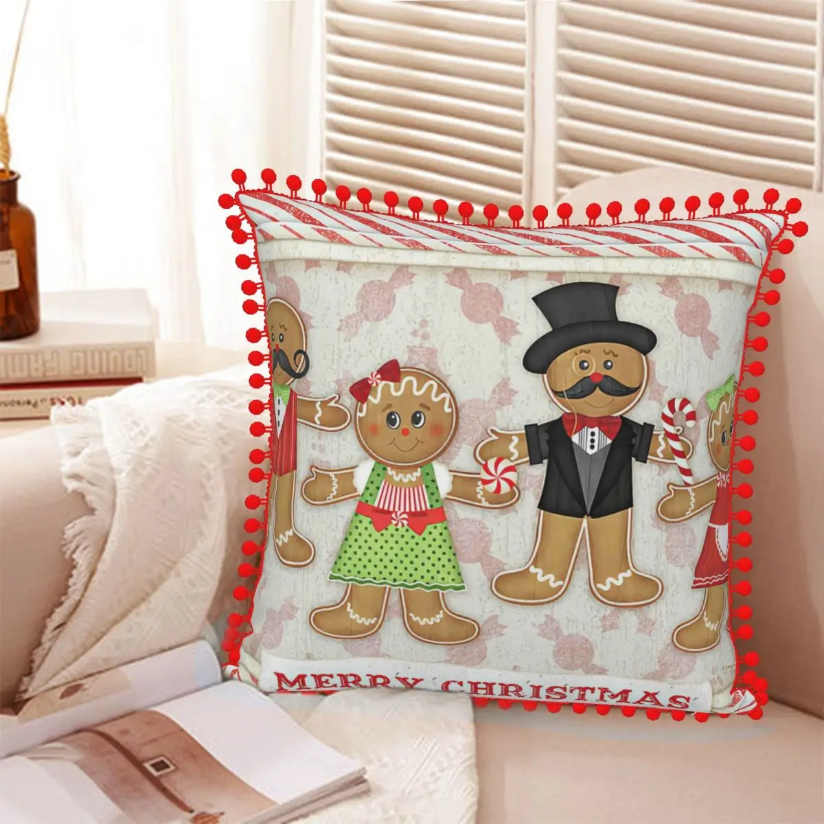 

Рождественские рождественские плюшевые наволочки для подушек, наволочки для диванных подушек, подушки
