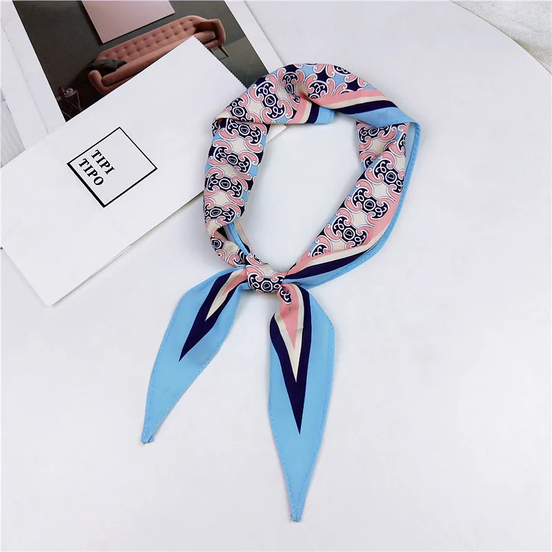 Одноцветный простой маленький галстук для волос декоративный