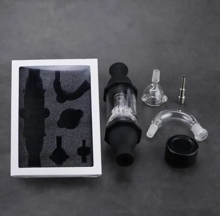 Портативный кальян набор с силиконовая трубка для кальяна алюминиевый сплав