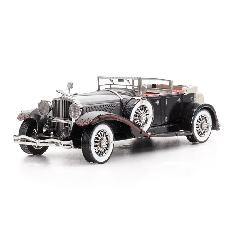 

3D Metal Puzzle 1935 DUESENBERG MODEL J classic cars model KITS Assemble Jigsaw Puzzle DIY Gift Toys For Children
