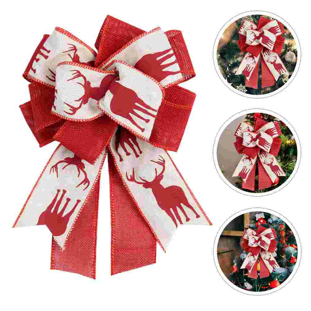 

1 шт., новогодний декоративный бант для ёлки