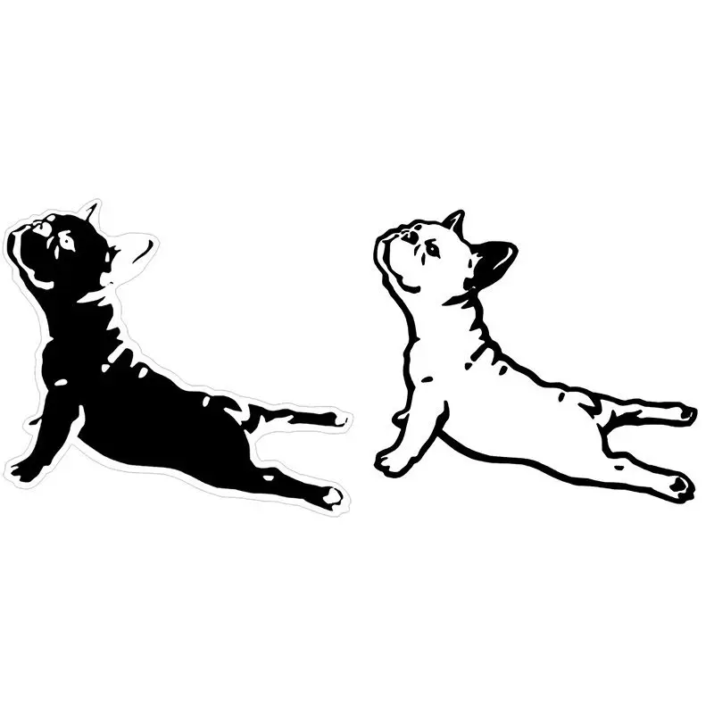 Новый стикер для автомобиля s Французский бульдог на машину с собакой виниловая