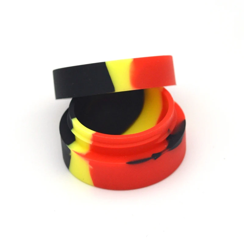 100 шт 7 мл силиконовый контейнер для баночки силиконовая коробка воск сухой