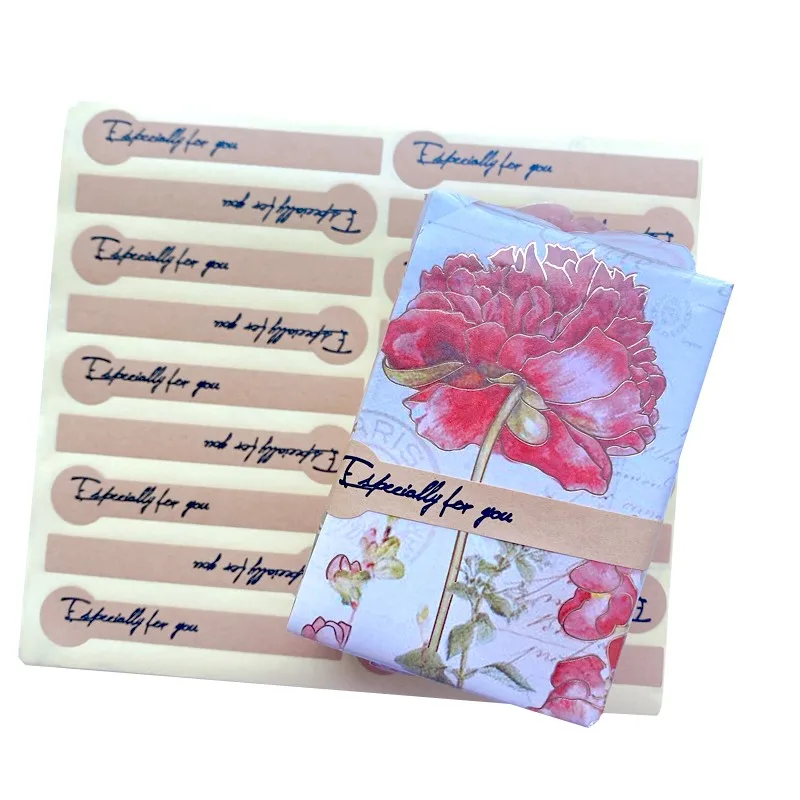 2000 шт./лот &quotспециально для вас&quot длинная печать этикетка наклейка подарочной