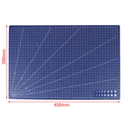 1 шт. A3 ПВХ прямоугольные сетки линии резки мат DIY инструмент 45 см x 30 см