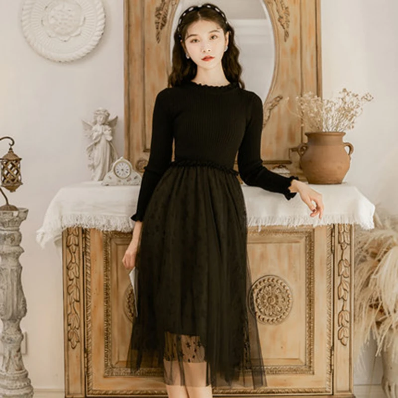 

Элегантное женское платье с длинным рукавом зима 2020 облегающее платье женское весеннее платье Vestido Com Cinto женское платье элегантное вечерне...