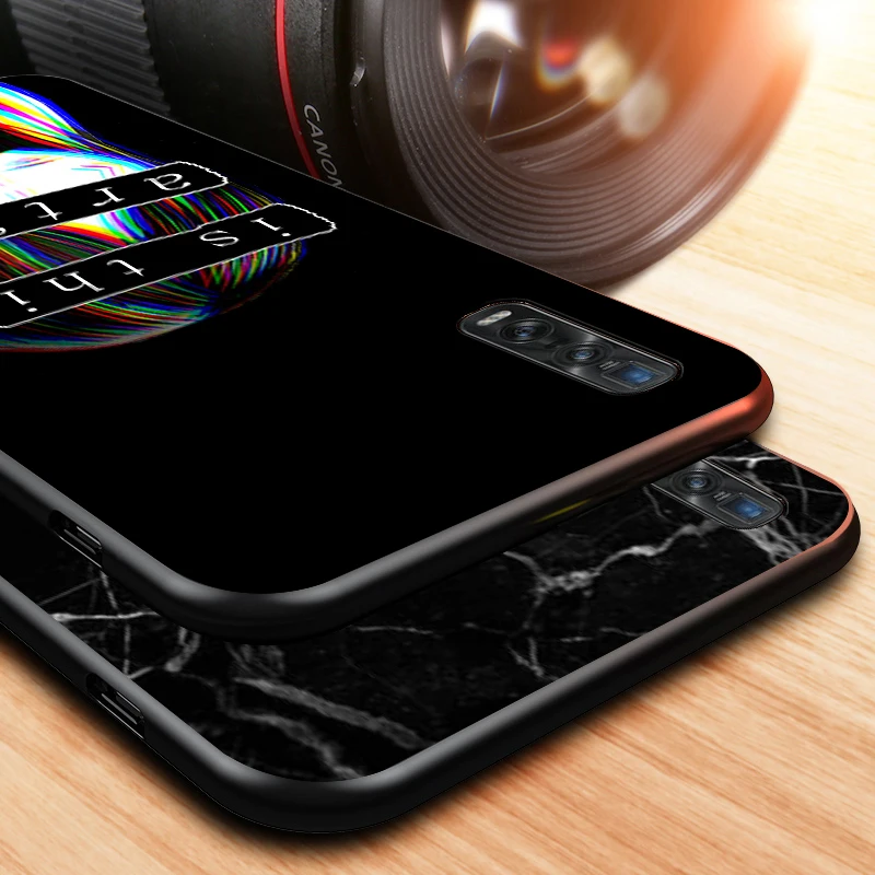 

Cute Aesthetic Senpai for OPPO Find X2 A93 A92 A73 A72 A53 A53S A32 A12 A11X A1K A5 Neo Pro Lite Black Phone Case