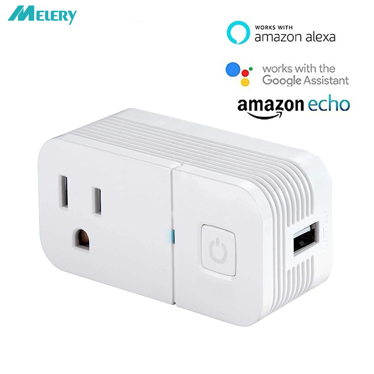 Wi Fi розетка Smart Power Eletrical штепсельные розетки с USB зарядным адаптером мини Homekit