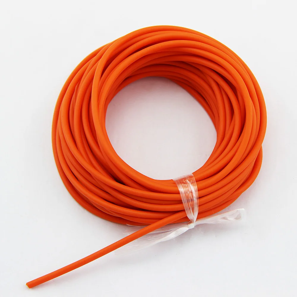 Длина 10 метров оранжевая резиновая латексная трубка 3 2 мм Диаметр Эластичный