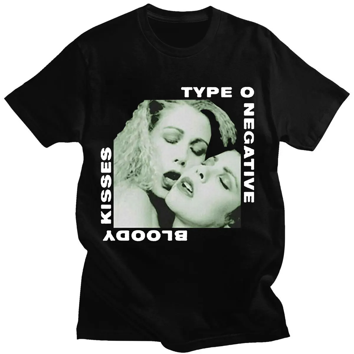 

Футболка Мужская/женская оверсайз с принтом альбома «кровавые целуи»