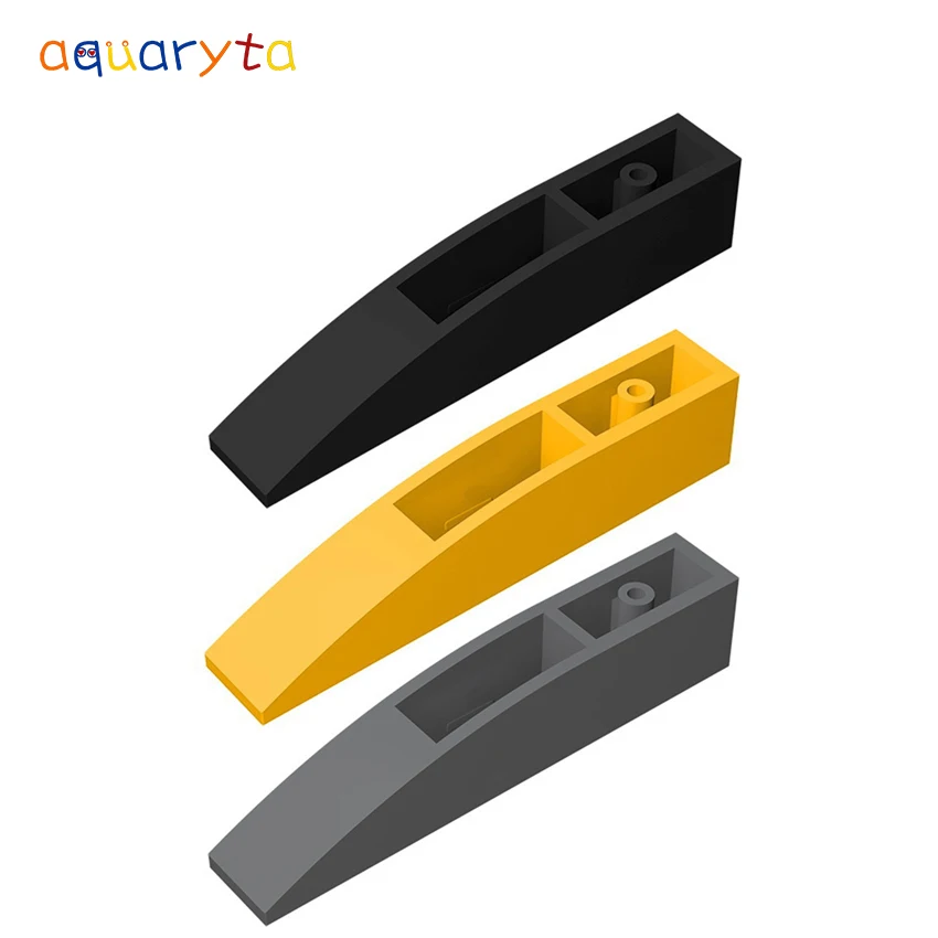 

Aquaryta 30pcs Building Blocks Parts MOC Curved 6x1 Inverted Compatible with 42023 DIY Educational Classic Toys for Teens