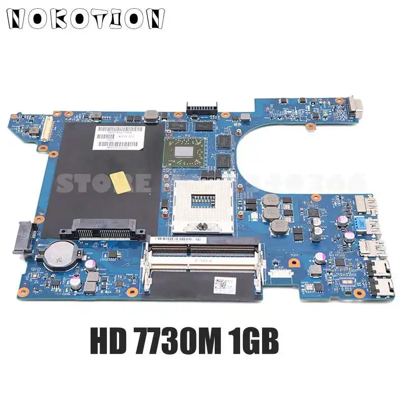 NOKOTION CN 04P57C 4P57C для Dell Inspiron 15R 7520 Материнская плата ноутбука QCL00 LA 8241P HM77 DDR3 HD7730M 1
